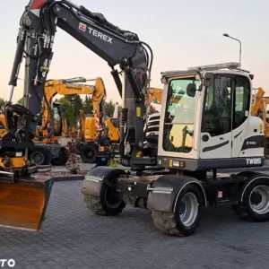 Terex SCHAEFF TW85 ROTOTILT ze szczypcami